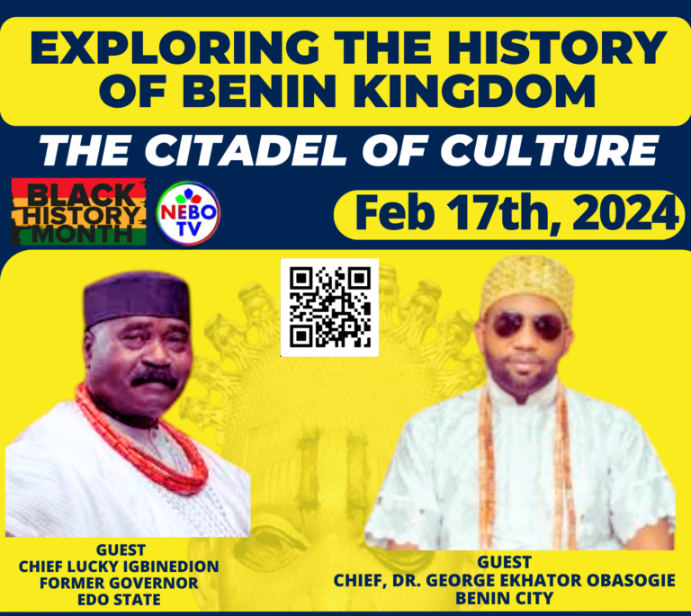 Feb 17th-Exploring Benin History: The Citadel of Culture